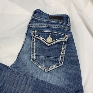 WOMEN’S Daytrip Blue Aquarius Straight Leg Jean Size 26
